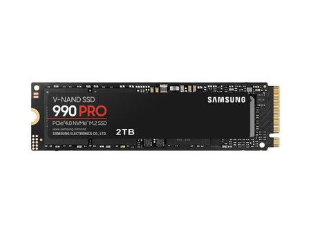 SAMSUNG 990 PRO 2TB SSD, PCIe Gen4 M.2 2280, Seq. Read Speeds Up-to 7,450MB/s