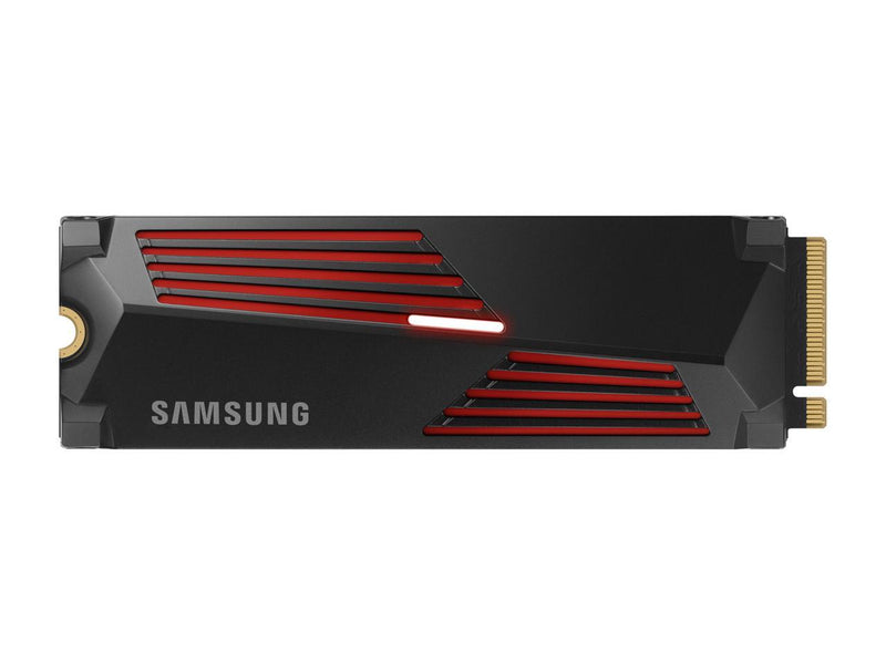SAMSUNG 990 PRO w/Heatsink SSD 4TB, PCIe Gen4 M.2 2280 Internal Solid State Hard