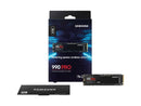 SAMSUNG SSD 990 PRO 4TB, PCIe Gen4 M.2 2280, Seq. Read Speeds Up-to 7,450MB/s