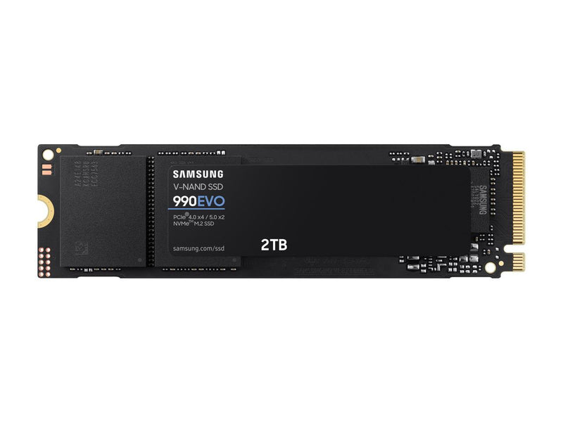 SAMSUNG 990 EVO SSD 2TB, PCIe Gen 4x4 |  Gen 5x2 M.2 2280, Speeds Up-to