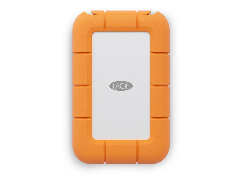 LaCie Rugged Mini SSD 1TB Solid State Drive - USB 3.2 Gen 2x2, speeds up to