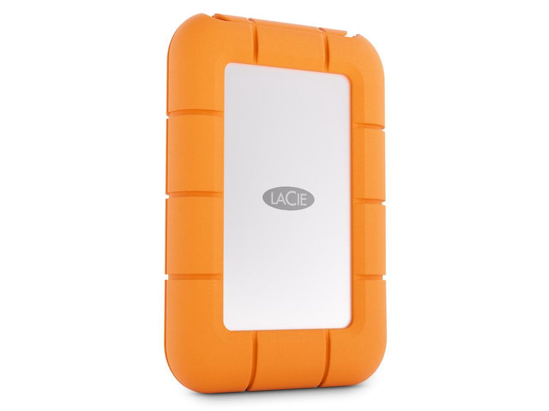 LaCie Rugged Mini SSD 1TB Solid State Drive - USB 3.2 Gen 2x2, speeds up to