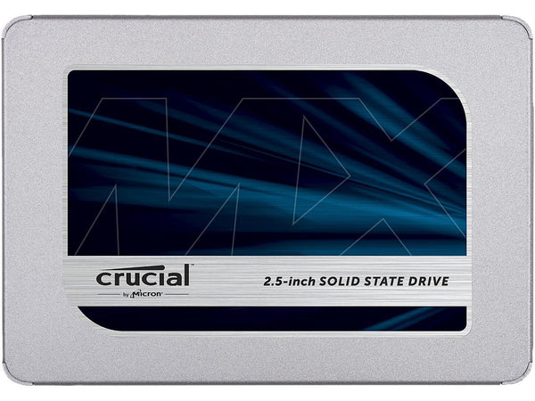 Crucial MX500 500GB 3D NAND SATA 2.5 Inch Internal SSD, up to 560MB/s