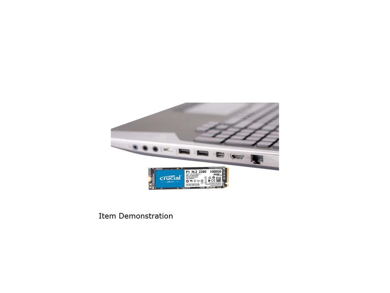 Crucial P1 500GB 3D NAND NVMe PCIe Internal SSD, up to 1900 MB/s - CT500P1SSD8