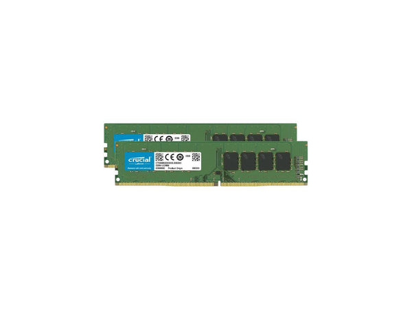 Crucial 64GB Kit (32GBx2) DDR4 3200 MT/s CL22 DIMM 288-Pin Memory -