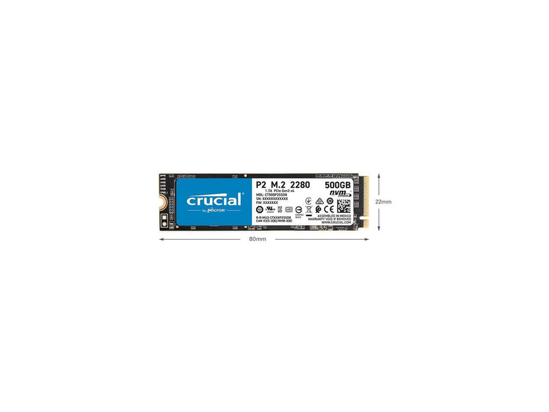 SSD 1T | CRUCIAL CT1000P2SSD8 R