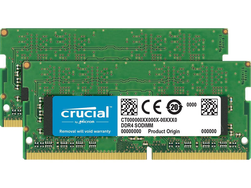 Crucial RAM 16GB Kit (2x8GB) DDR4 2666 MHz CL19 Laptop Memory CT2K8G4SFRA266