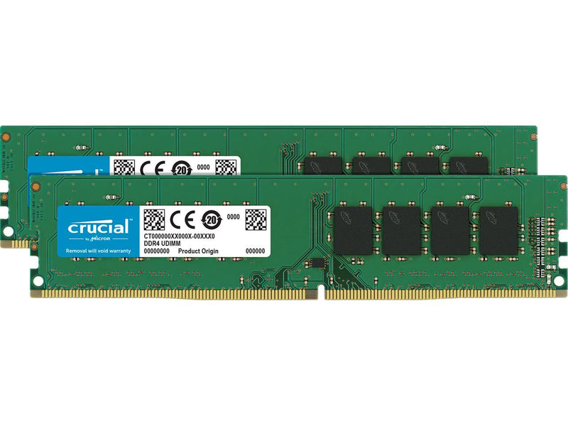 Crucial RAM 16GB Kit (2x8GB) DDR4 2666 MHz CL19 Desktop Memory CT2K8G4DFRA266