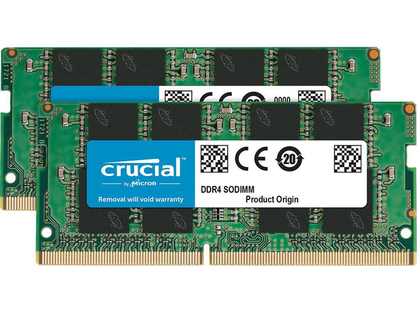 Crucial RAM 16GB Kit (2x8GB) DDR4 3200MHz CL22 (or 2933MHz or 2666MHz)