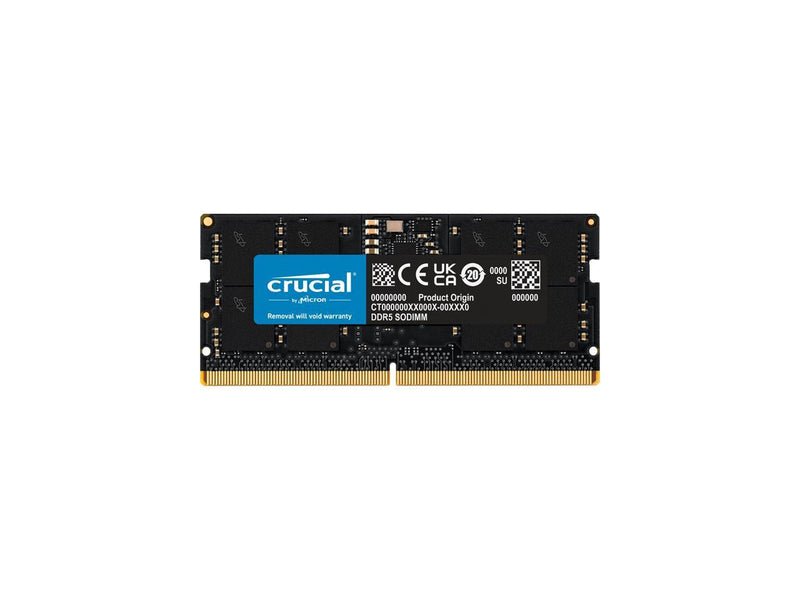 Crucial 32GB 262-Pin DDR5 SO-DIMM DDR5 5200 Laptop Memory Model CT32G52C42S5