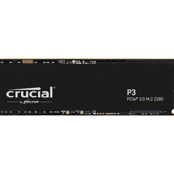 Crucial P3 500GB PCIe 3.0 3D NAND NVMe M.2 SSD, up to 3500MB/s