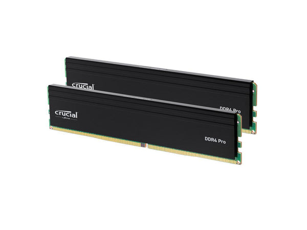 Crucial Pro 64GB (2 x 32GB) 288-Pin PC RAM DDR4 3200 (PC4 25600) Desktop Memory