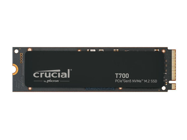 Crucial T700 Gen5 NVME M.2 SSD 2280 2TB PCI-Express 5.0 x4 TLC NAND² Internal