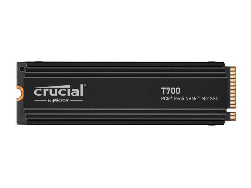 Crucial T700 GEN5 NVME M.2  SSD w/ Heatsink 2280 1TB PCI-Express 5.0 x4 TLC