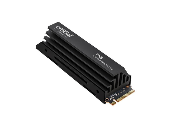 Crucial T700 GEN5 NVME SSD M.2 2280 W/ Heatsink 2TB PCI-Express 5.0 x4 TLC NAND²