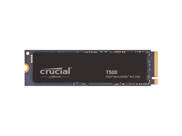 Crucial T500 500GB Gen4 NVMe M.2 Internal Gaming SSD, Up to 7200MB/s, laptop &