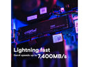 Crucial T500 M.2 2280 4TB PCIe 4.0 NVMe 3D NAND TLC Internal Solid State Drive
