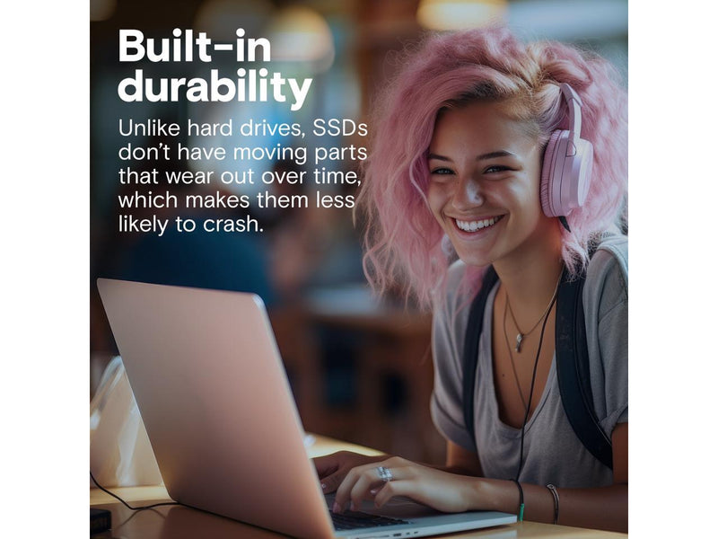 Crucial BX500 1TB 3D NAND SATA 2.5-Inch Internal SSD, up to 540MB/s -