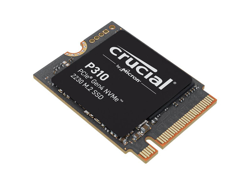 Crucial P310 1TB PCIe Gen4 2230 NVMe M.2 SSD - Up to 7,100 MB/s - Uplevel Your