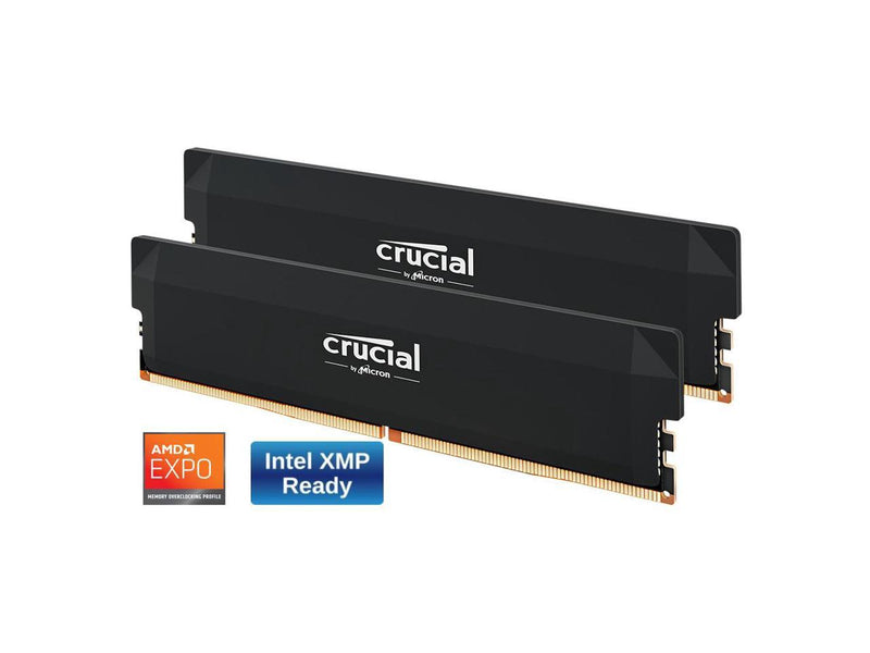 Crucial Pro Overclocking 32GB (2 x 16GB) DDR5 6400 (PC5 51200) Desktop Memory