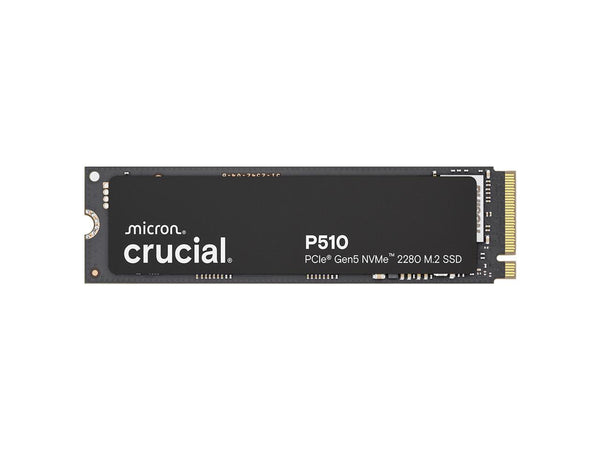 Crucial P510 1TB Gen5 NVMe SSD, Up to 11,000 MB/s, PCIe 5.0 M.2 2280 SSD,