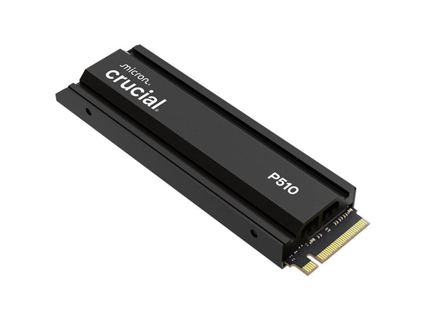 Crucial P510 2TB Gen5 NVMe SSD with Heatsink, Up to 11,000 MB/s, PCIe 5.0 M.2