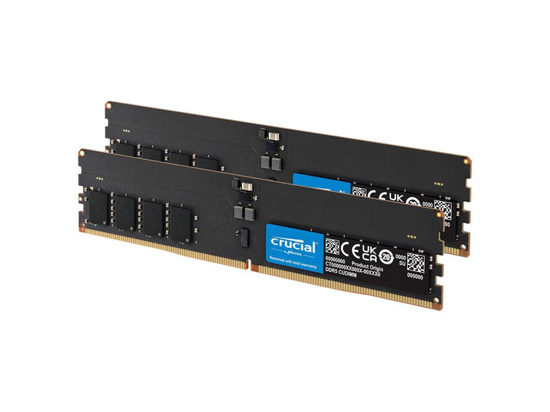 Crucial 128GB (2 x 64GB) 288-Pin PC RAM DDR5 6400 (PC5 51200) Desktop Memory