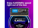 Crucial 64GB (2 x 32GB) 262-Pin DDR5 CSODIMM DDR5 6400 (PC5 51200) Laptop Memory