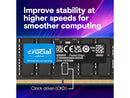 Crucial 64GB (2 x 32GB) 262-Pin DDR5 CSODIMM DDR5 6400 (PC5 51200) Laptop Memory