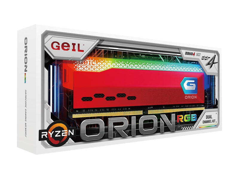 GeIL ORION RGB 16GB (2 x 8GB) DDR4 3000 (PC4 24000) Desktop Memory Model