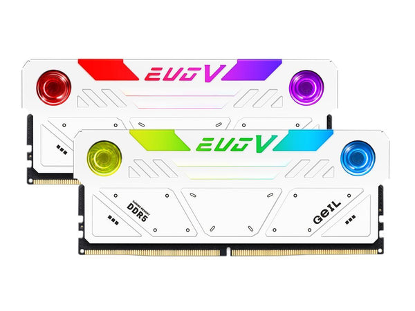 GeIL EVO V RGB 32GB (2 x 16GB) 288-Pin PC RAM DDR5 6400 (PC5 51200) Desktop