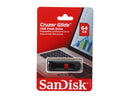 SanDisk Cruzer Glide 64 GB USB 2.0 Flash Drive - Black, Red