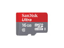 SanDisk Ultra 16GB microSDHC Flash Card with adapter
