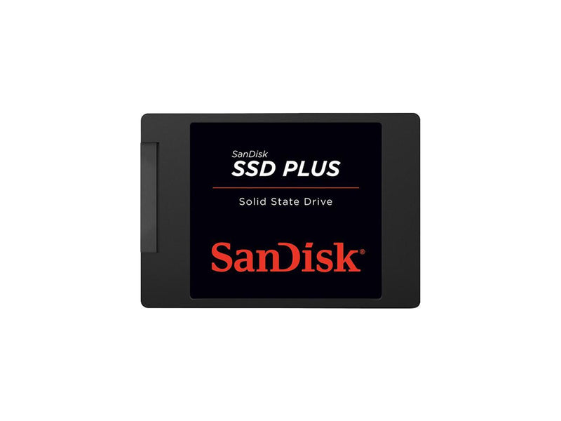 SanDisk SSD PLUS 480GB Internal SSD - SATA III 6 Gb/s, 2.5"/7mm, Up to