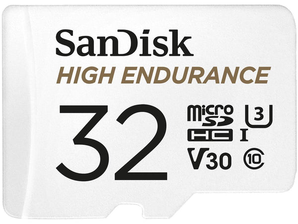 SanDisk 32GB High Endurance Video MicroSDHC Card with Adapter for Dash