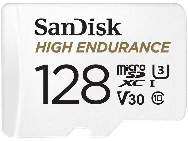 SanDisk 128GB High Endurance Video MicroSDXC Card with Adapter for Dash