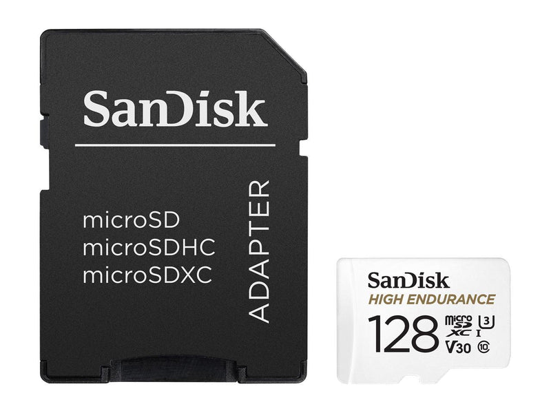 SanDisk 128GB High Endurance Video MicroSDXC Card with Adapter for Dash