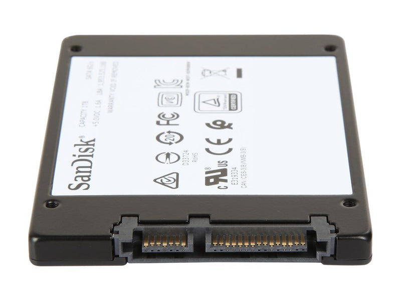 SanDisk Ultra 3D 2.5" 1TB SATA III 3D NAND Internal Solid State Drive (SSD)