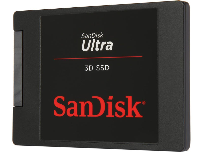 SanDisk Ultra 3D NAND 2TB Internal SSD - SATA III 6 Gb/s, 2.5"/7mm, Up