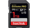 SanDisk 1TB Extreme PRO SDXC UHS-I Card - C10, U3, V30, 4K UHD, SD Card