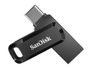 SanDisk 64GB Ultra Dual Drive Go USB Type-C Flash Drive, Black