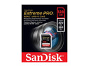 SanDisk 128GB Extreme PRO SDXC UHS-II Memory Card - C10, U3, V90, 8K