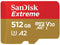 SanDisk 512GB Extreme microSDXC UHS-I/U3 A2 Micro SD Card with Adapter, Speed Up