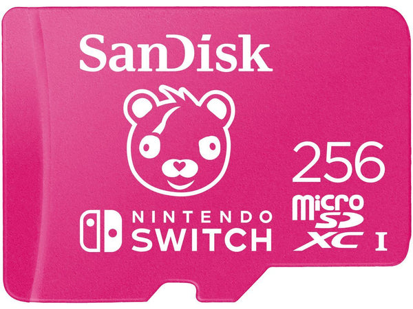SanDisk 256GB microSDXC Card Licensed for Nintendo Switch, Fortnite Edition