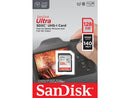 SanDisk 128GB Ultra SDXC UHS-I / Class 10 Memory Card, Speed Up to 140MB/s
