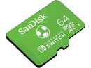 SanDisk 64GB microSDXC UHS-I for Nintendo Switch, Speed Up to 100MB/s