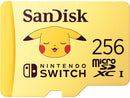 SanDisk Pokémon 256GB microSDXC Flash Card for Nintendo Switch Model