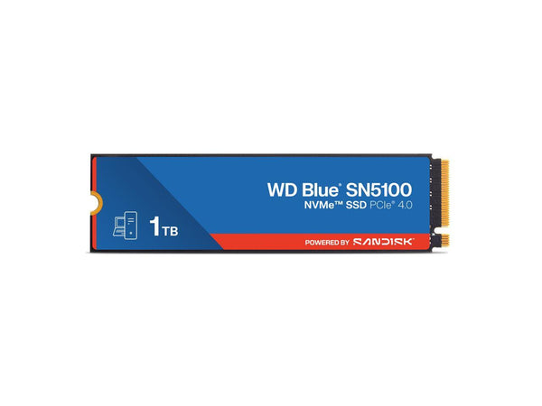 SanDisk WD Blue SN5100 M.2 2280 1TB PCI-Express 4.0 x4 3D NAND Internal Solid