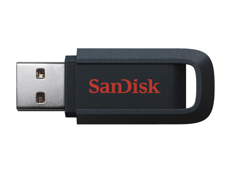SanDisk 64GB Ultra Trek USB 3.0 Flash Drive - SDCZ490-064G-G46,Black