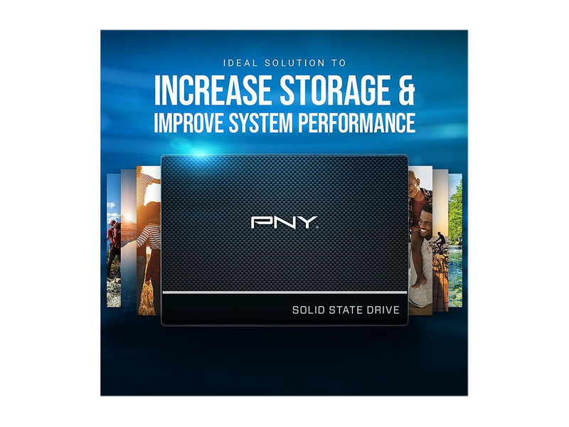 PNY CS900 2.5" 1TB SATA III 3D NAND Internal Solid State Drive (SSD)